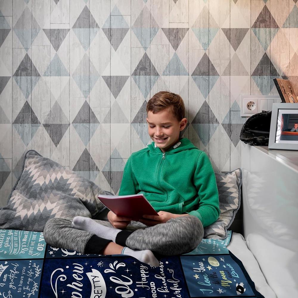 Aonana "To My Nephew" Flannel Throw Blanket