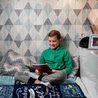 Aonana "To My Nephew" Flannel Throw Blanket
