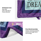 Aonana “To My Niece” Smart Wonderful Flannel Blanket