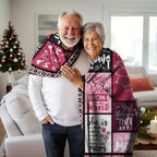 Aonana “To My Mom” Endless Love Flannel Blanket
