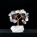 Giftoluck Natural Colorful Crystal Gravel Feng Shui Tree