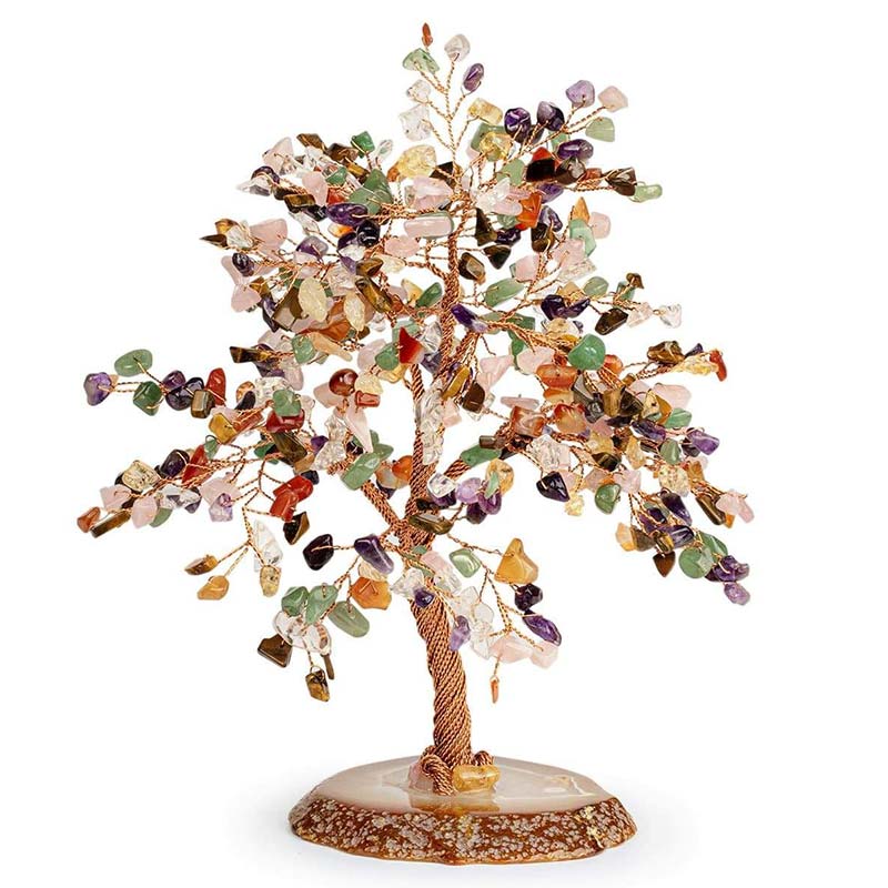 Giftoluck Invigorate Multi-Stone Feng Shui Tree